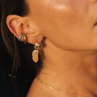 Earring earcuff Stars