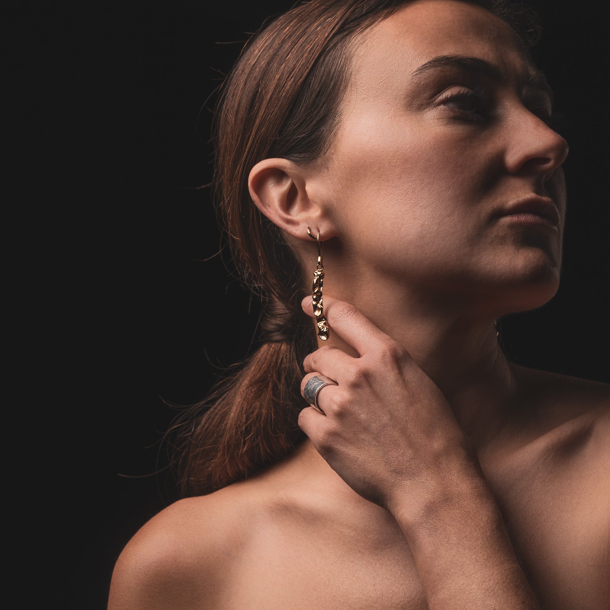 Palermo Earrings Pendants in Gold By What If You Stayed