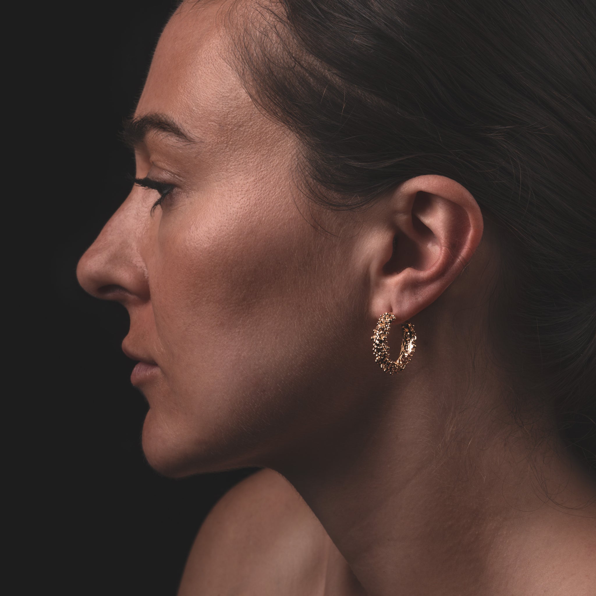 Caviar Earrings Gold What If You Stayed