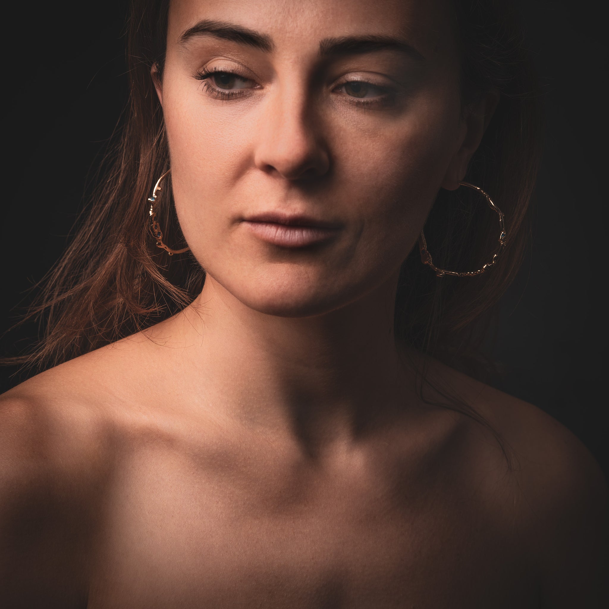 Taormina Earrings in Gold By What If You Stayed Jewelry